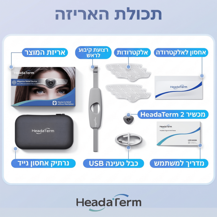 תכולת האריזה של HeadaTerm 2